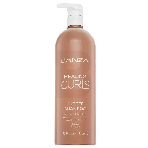 L'ANZA Healing Curls Butter Shampoo stiprinošs šampūns viļņainiem un cirtainiem matiem 1000 ml