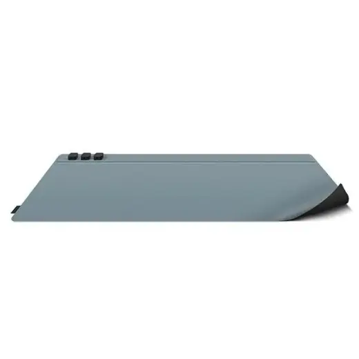 UNIQ Hagen dwustronna magnetyczna podkładka na biurko czarno-niebieski|midnight black-washed blue