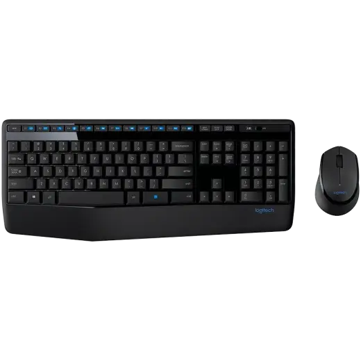 LOGITECH MK345 Wireless Combo - BLACK - RUS/INTNL