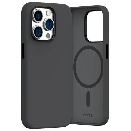 Araree etui Typoskin M iPhone 15 Pro 6.1" czarny|black AR20-01849A