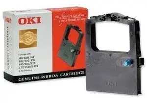 OKI Colour ribbon 09002303 Black (OKIR182)