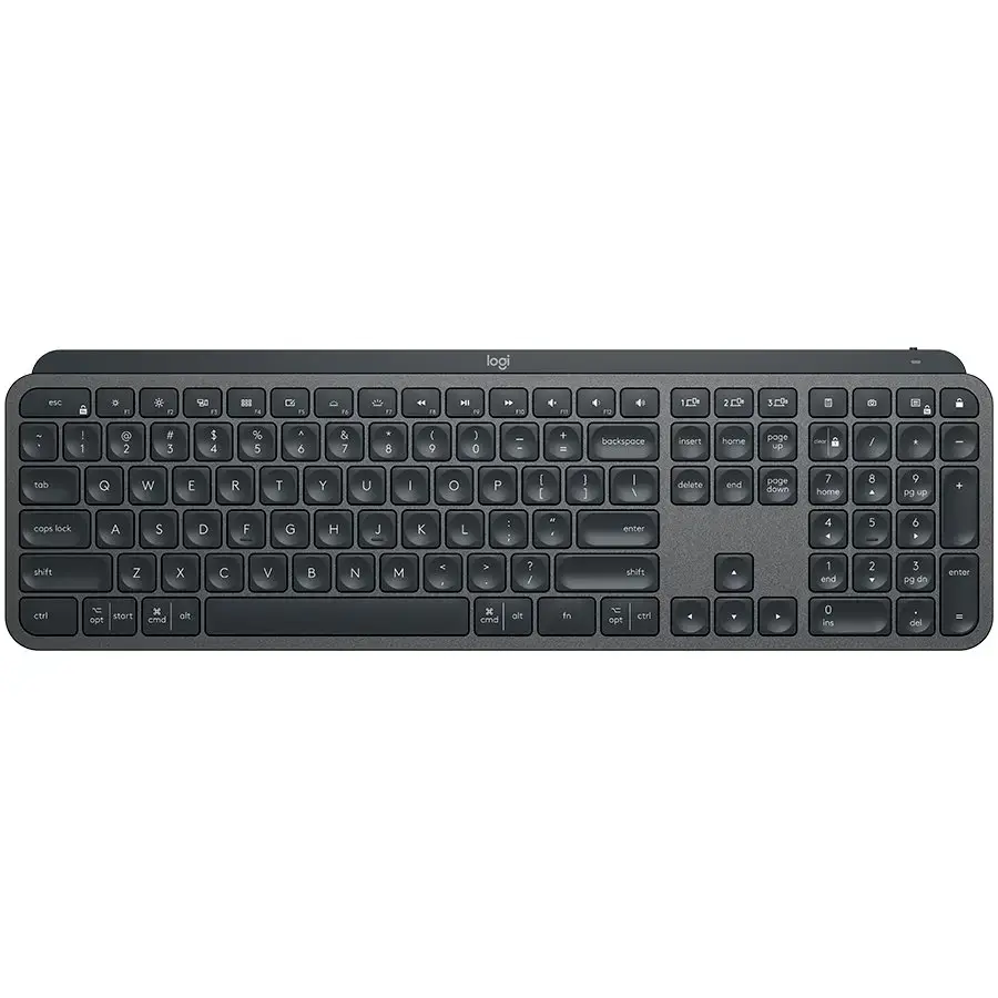 LOGITECH MX Keys for MAC Bluetooth Illuminated Keyboard - SPACE GREY - US INT'L