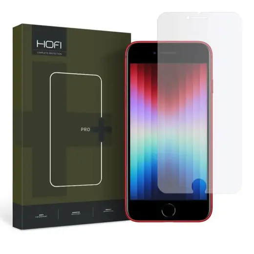 HOFI GLASS PRO+ ekrāna aizsargstikls iPhone 7 | iPhone 8 | iPhone SE 2020 | iPhone SE 2022 caurspīdīgs