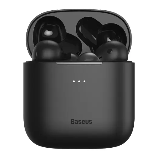Baseus W06 wireless headphones | Bluetooth 5.0 | aptX | IP55 | inductive charging black