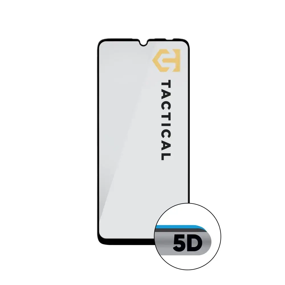 Tactical Glass Shield 5D for Realme Note 60 4G Black