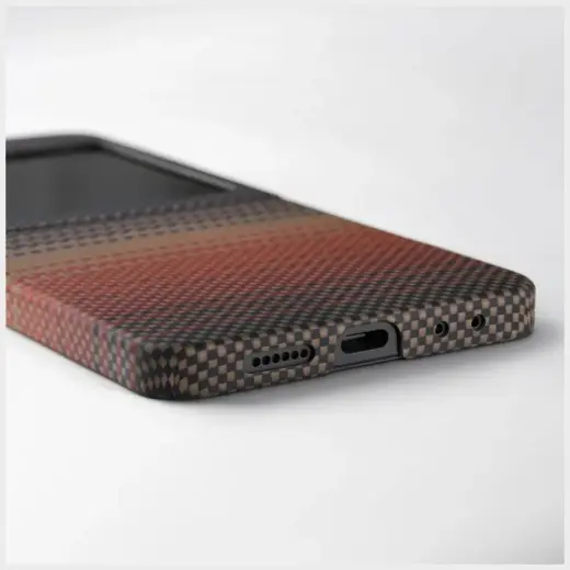 Case PITAKA Ultra-Slim MagSafe for Samsung Galaxy Z Flip7 sunset Photo