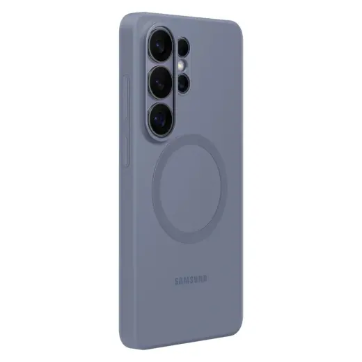 Samsung Silicone telefoni ümbris MagSafe toega Samsung Galaxy S26 Ultra (S948) lilla