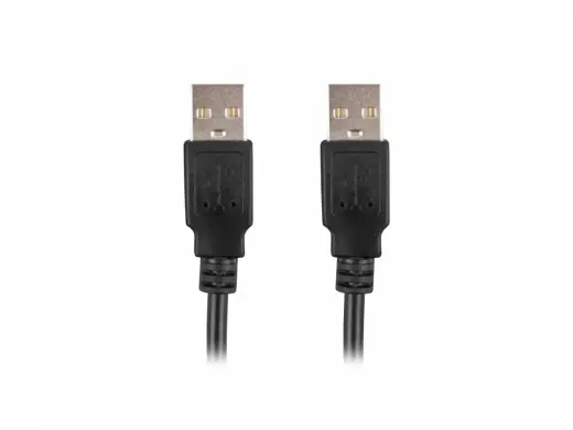 Kabel USB -A M|M 2.0 1.8m czarny