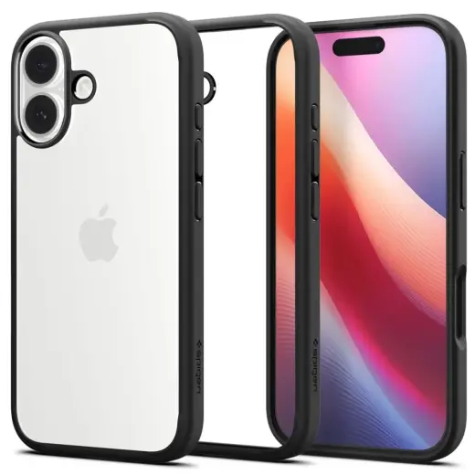 Spigen Ultra Hybrid Case for iPhone 17 - Matte Black