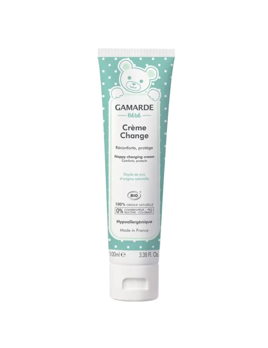 Gamarde, Baby, Anti-Irritation, Body Cream, At each diaper change, 100 g