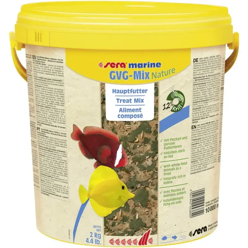 sera Complete food for all marine fish - Marine GVG-Mix Nature 10L 2kg