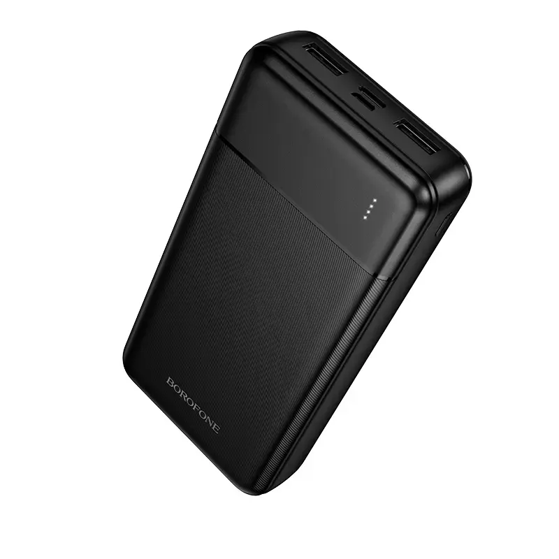 Borofone BJ88A Clever ārējais akumulators (powerbank) | 20 000 mAh | USB-A | melns
