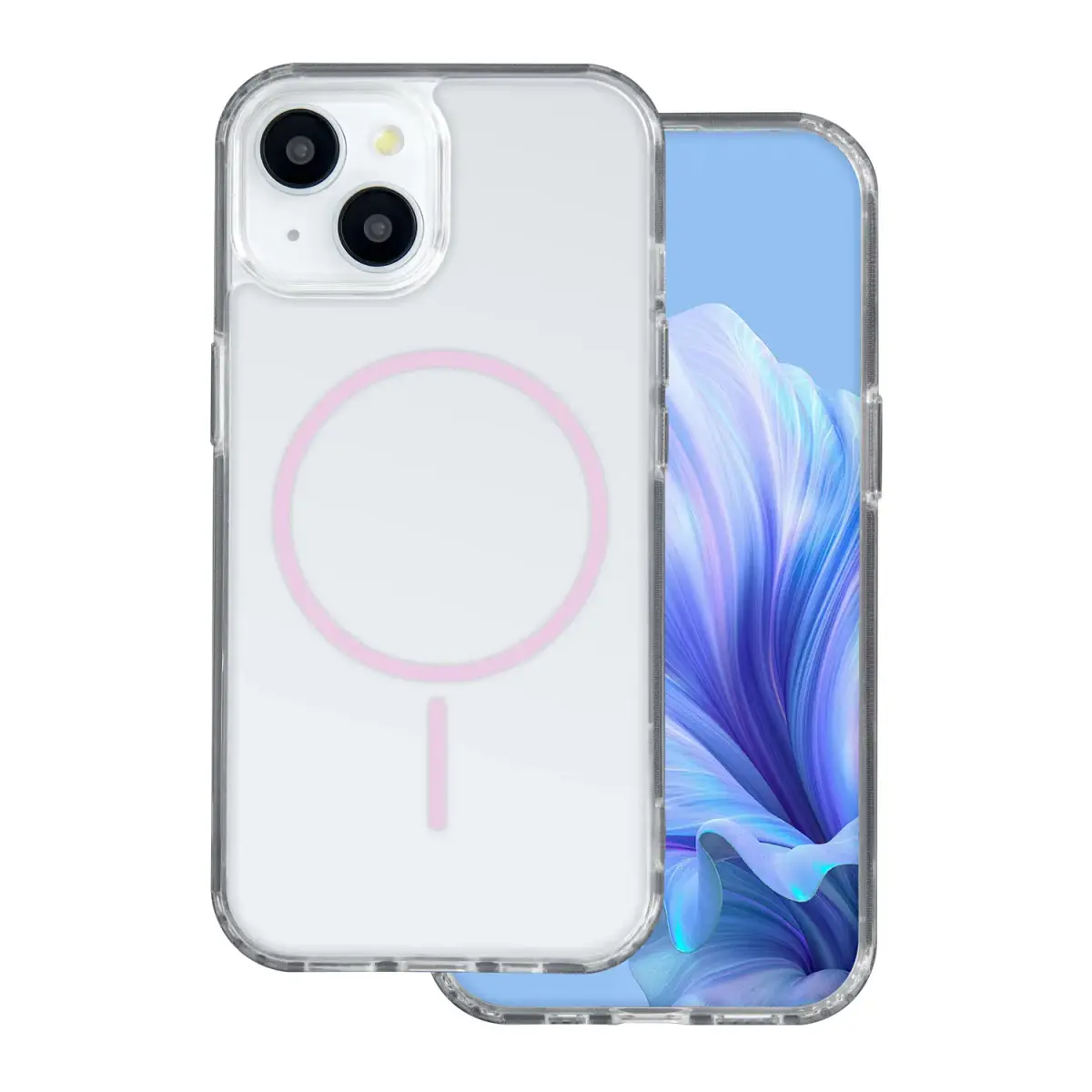 Anti Shock Thin Mag case for iPhone 16e pink
