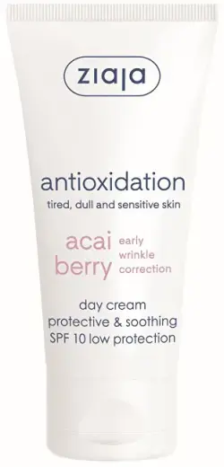 Ziaja - Soothing Day Cream SPF 10 Acai Berry ( Protective & Soothing Day Cream) 50 Ml 50ml