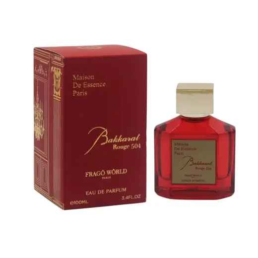 Frago World, Barakkat Rouge 504, Eau De Parfum, Unisex, 100 ml