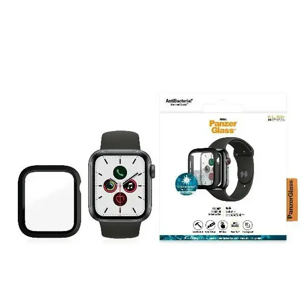 PanzerGlass Full Body Apple Watch 4|5|6 |SE 40mm czarny|black AB