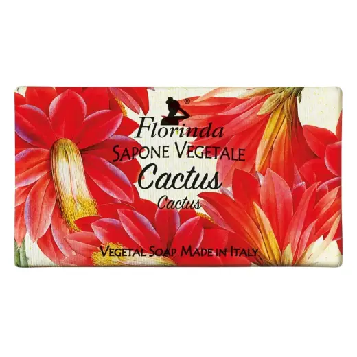 Florinda, Cactus, Vegan, Cleansing & Hydrating, Scented Soap Bar , 100 g