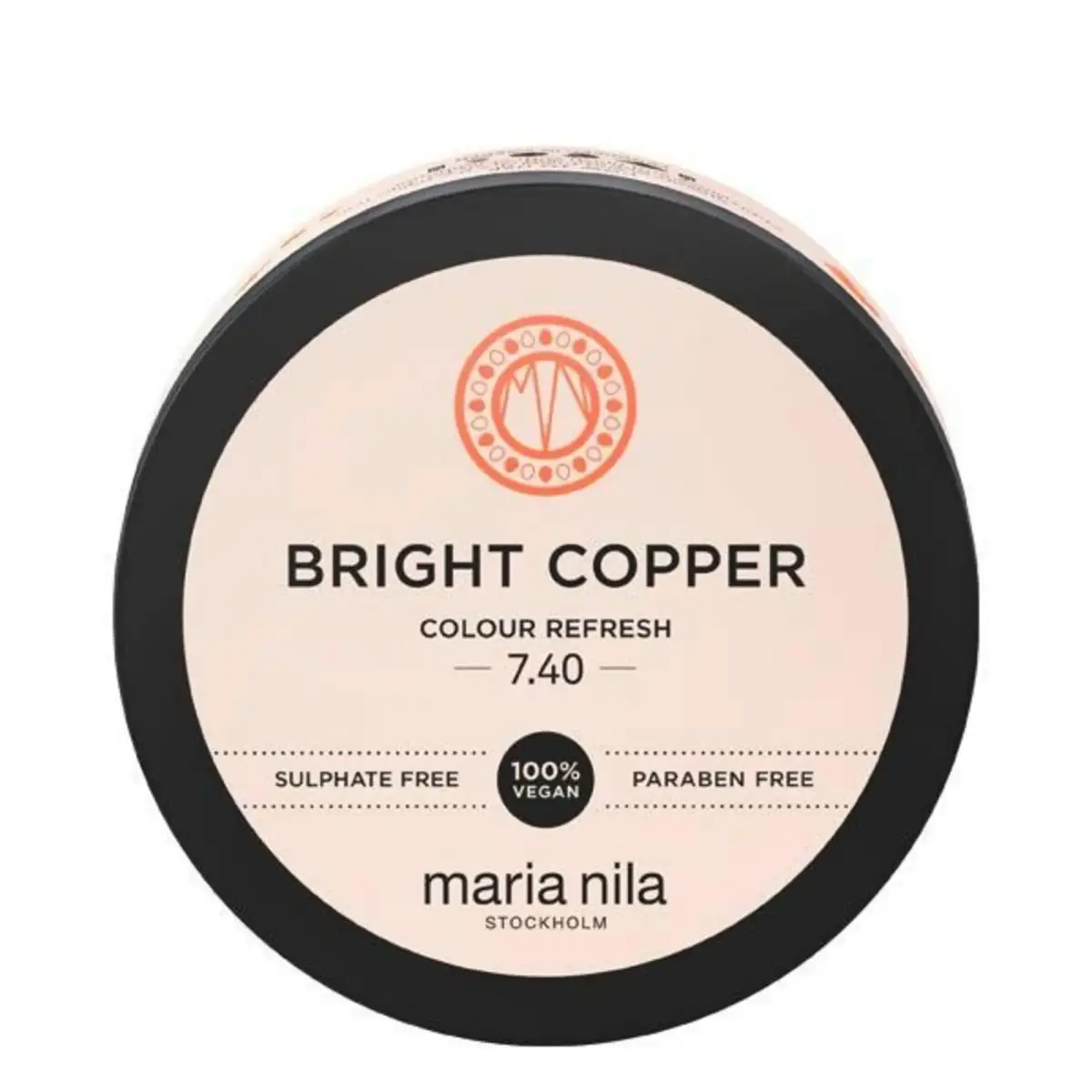 Maria Nila, Colour Refresh, Semi-Permanent Hair Dye, 7.40 Bright Copper, 100 ml