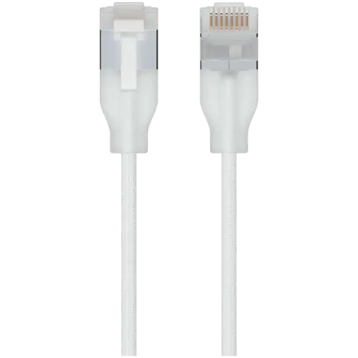 UniFi Ct6 brided ptch cble with trnslucent booted RJ45 for Etherlighting 10 GbE