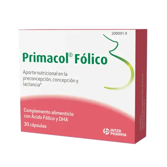 INTERPHARMA Primacol Folic 30 Capsules
