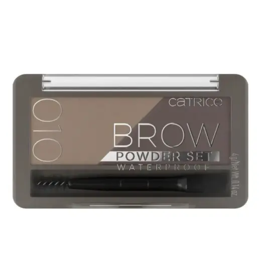 Catrice Brow Powder Set Waterproof 010-Brown 4g