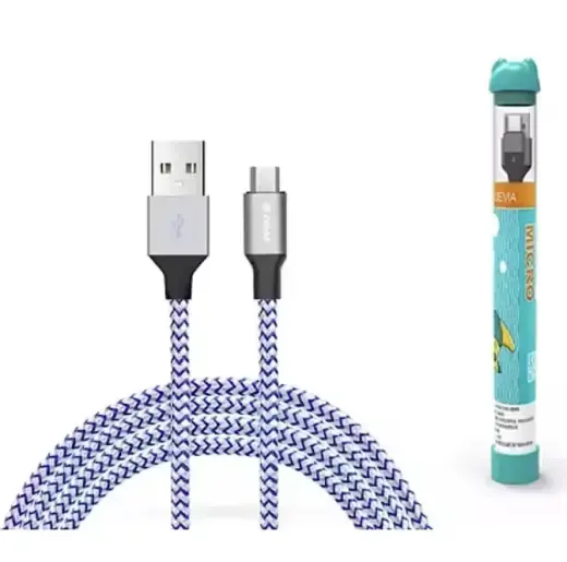 Кабель Devia Vogue для передачи данных и зарядки | USB-A — Micro USB | 12 Вт | 1 м