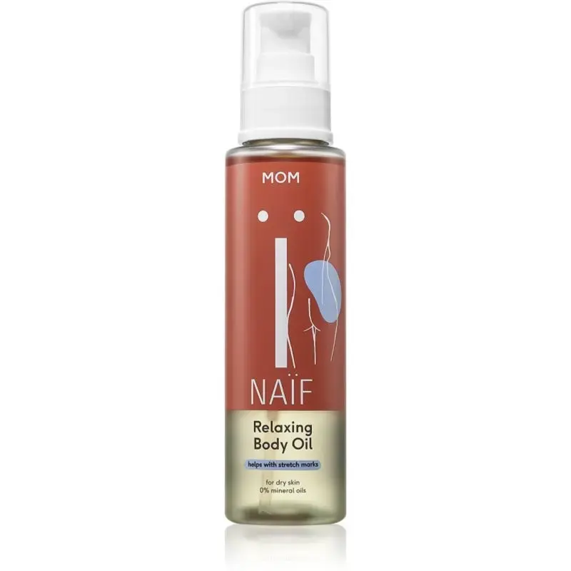 Naif Mom Relaxing Body Oil Against Stretch Marks 100 Ml