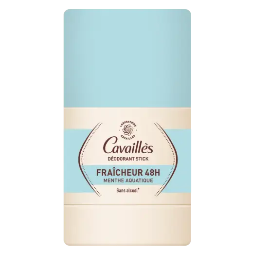Roge Cavailles, Menthe Aquatique, 48h Protection, Deodorant Stick, Unisex, 50 ml