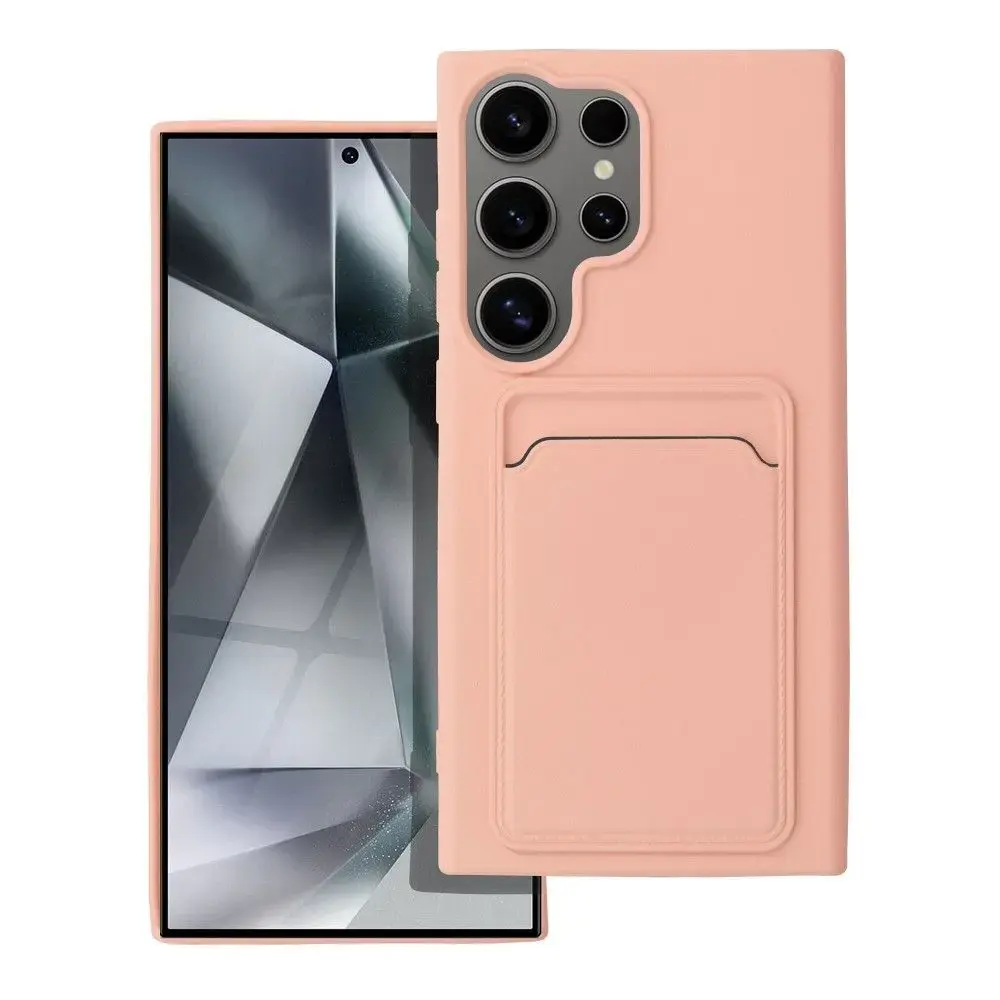 Case for Samsung S24 ULTRA Card Case pink