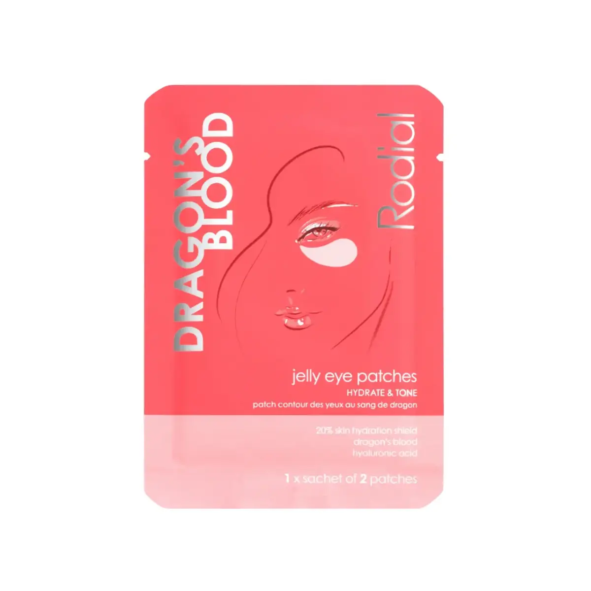 Rodial, Dragon's Blood, Hydrating, Eye Patch, 3 g