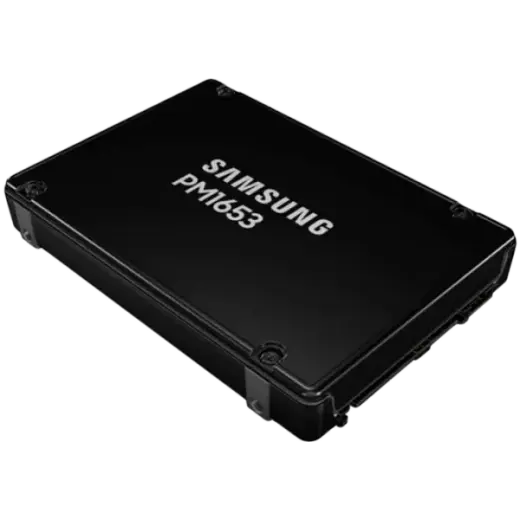 SAMSUNG PM1653 960GB Enterprise SSD, 2.5”, SAS 24Gb/s, Read/Write: 4200 / 1200 MB/s, Random Read/Write IOPS 600K/55K