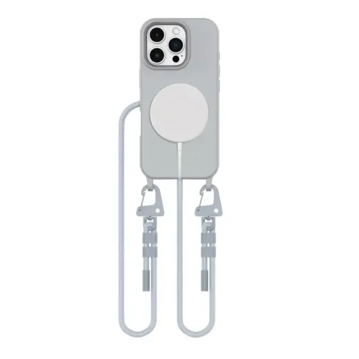 TECH-PROTECT MAGNECKLACE MAGSAFE IPHONE 16 PRO CRAYON GREY