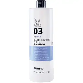 Puring 03 Rehab Restructuring Curly Shampoo - Restrukturalizační šampon pro kudrnaté a krepaté vlasy 300ml