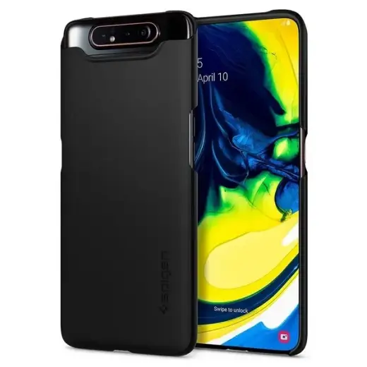 Чехол Samsung Thin Fit для Samsung Galaxy A80 черного цвета