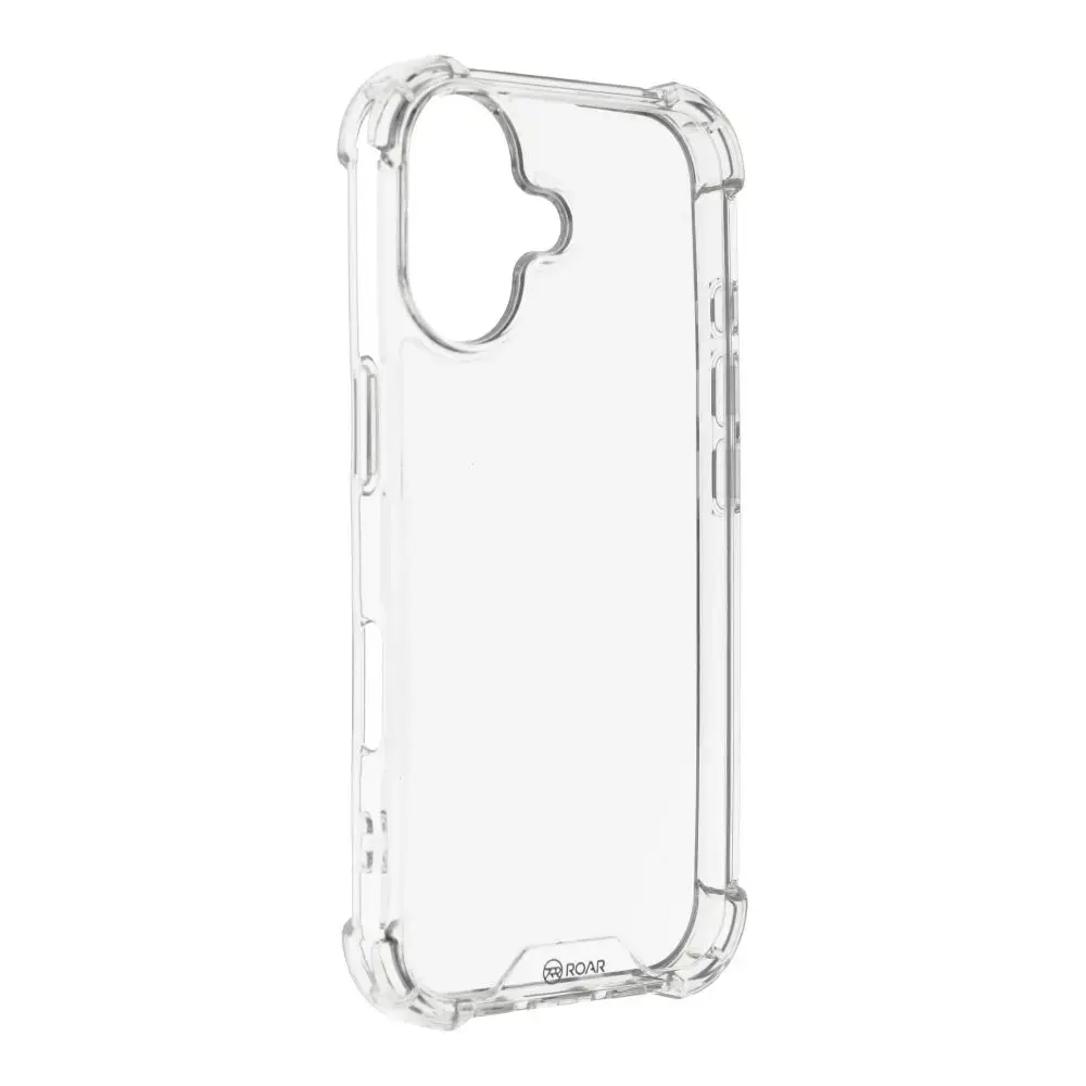 ROAR Armor maciņš telefonam iPhone 16 caurspīdīgs