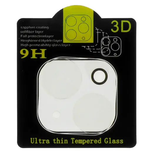Tempered Glass for camera (LENS) for Iphone 15/15 Plus (island)