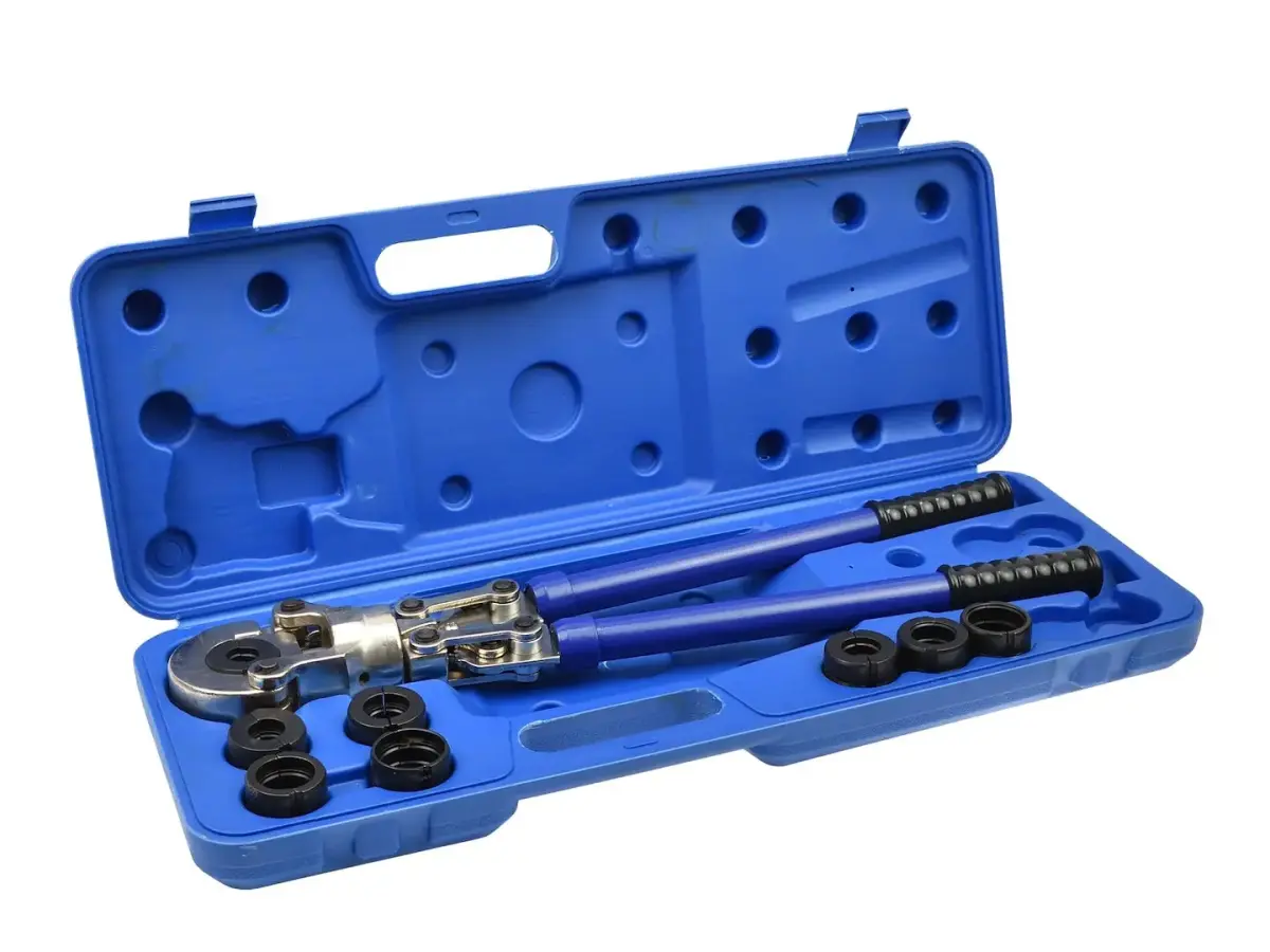Pex-AL-PEX hidrauliskās presēšanas instruments + 8 uzgaļi