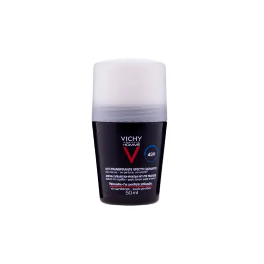 Vichy Homme 48Hr Deodorant Roll-on for Sensitive Skin 50ml