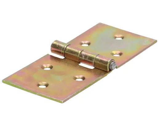 Construction hinge Z 100x45x1.5 mm steel, brass-plated