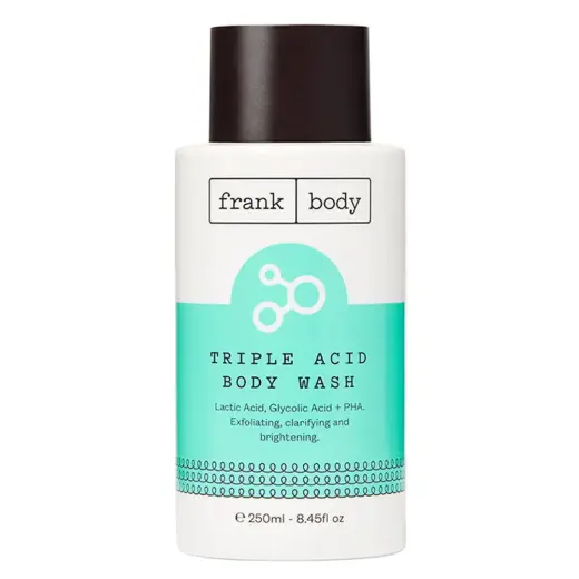 Frank Body, Triple Acid, Exfoliating, Body Wash, 250 ml