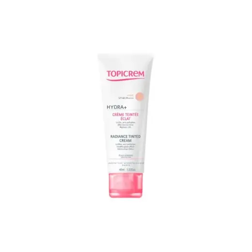 Topicrem Radiance SPF 40 - Moisturizing Tinted Skin Cream 40ml Clear