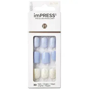 Kiss My Face imPRESS Nails Lavender