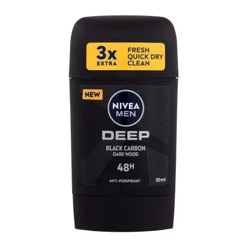 Nivea Antiperspirant Men Deep Black Carbon - 50ml