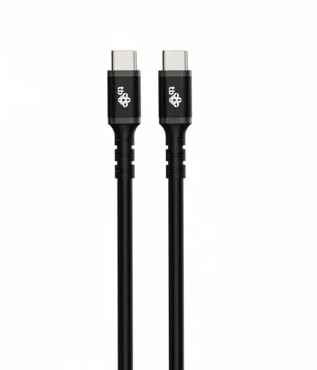 TB USB C - USB C Cable 1 m. black