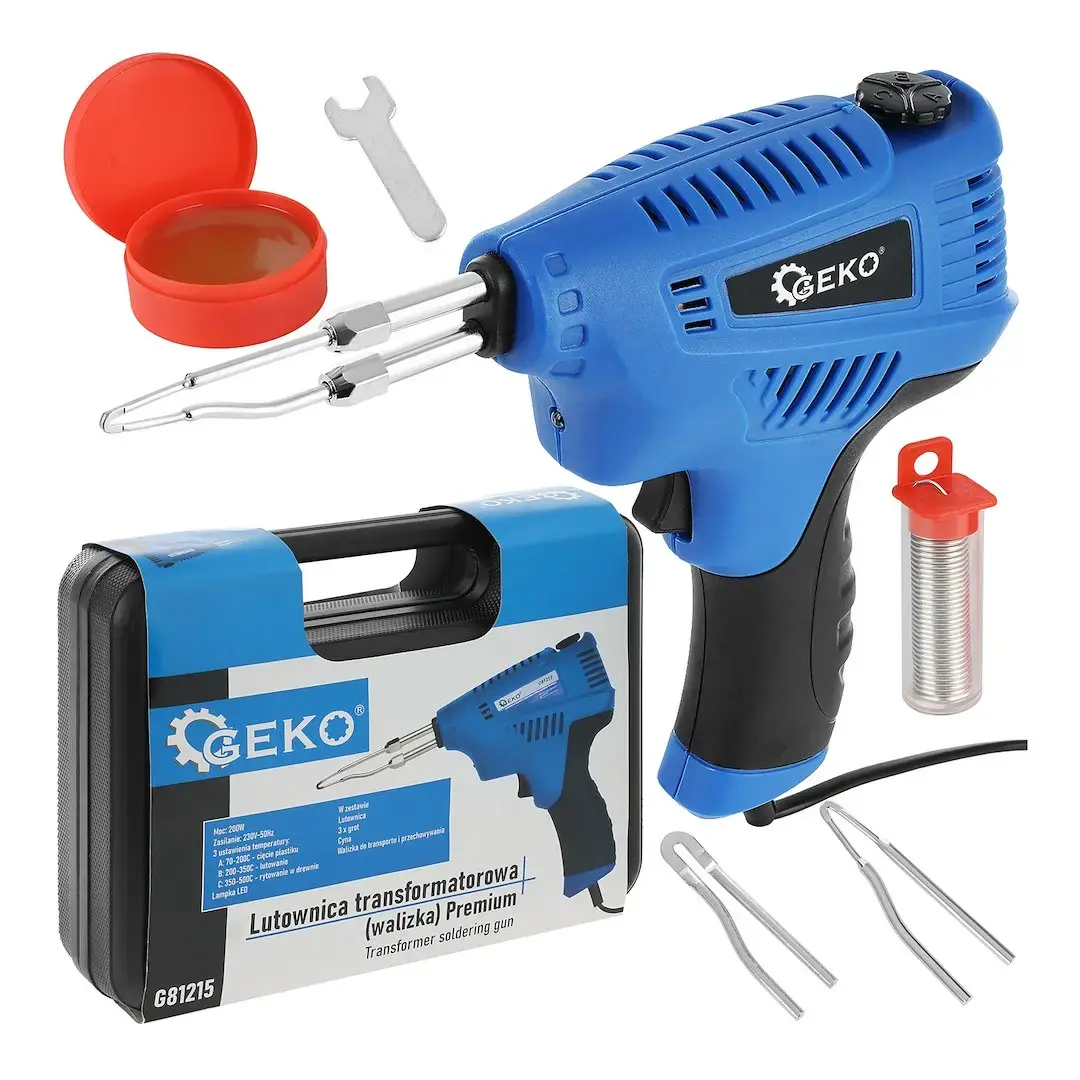 200W jootmispüstol LED-valgusega