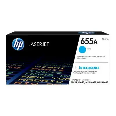 HP Cartridge No 655A HP655A HP 655A Cyan (CF451A)