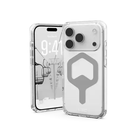 UAG Plyo MagSafe Case for iPhone 17 Pro - Clear Gray