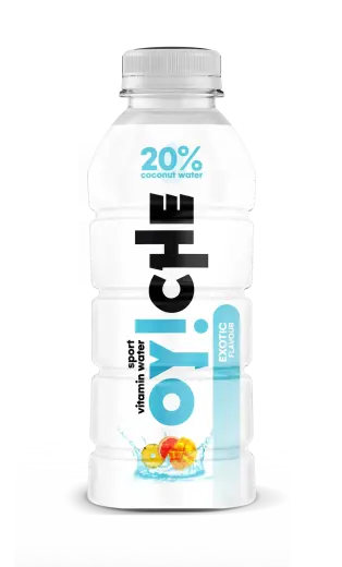 Vitamin drink OY!CHE, mango, orange 20%, coconut water, PET, 0.5l (DEP)
