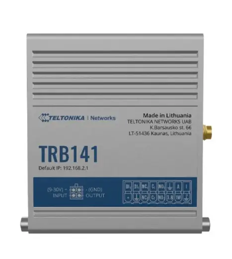 Teltonika TRB141 bramka 4G(Cat 1),3G,2G, I|O