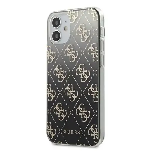 Guess GUHCP12SPCU4GGBK iPhone 12 mini 5,4" czarny|black hardcase 4G Gradient